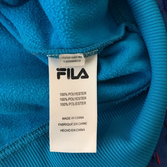 Excellent Condition Fila Zip Hoodie Size XL - Picture 5 of 9